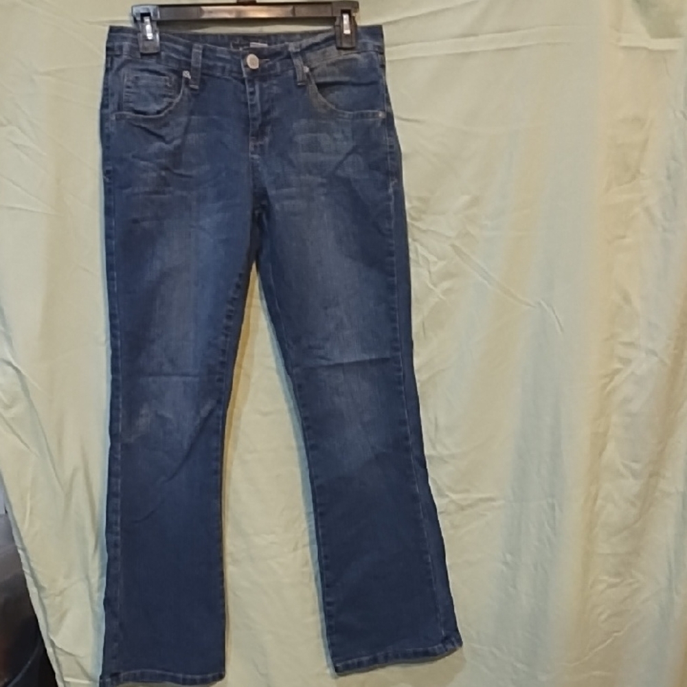 Fantasy Indigo Women's Straight Leg Jeans